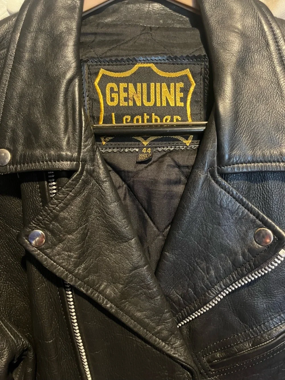 Black Motorcycle Jacket - Picture 2 of 9